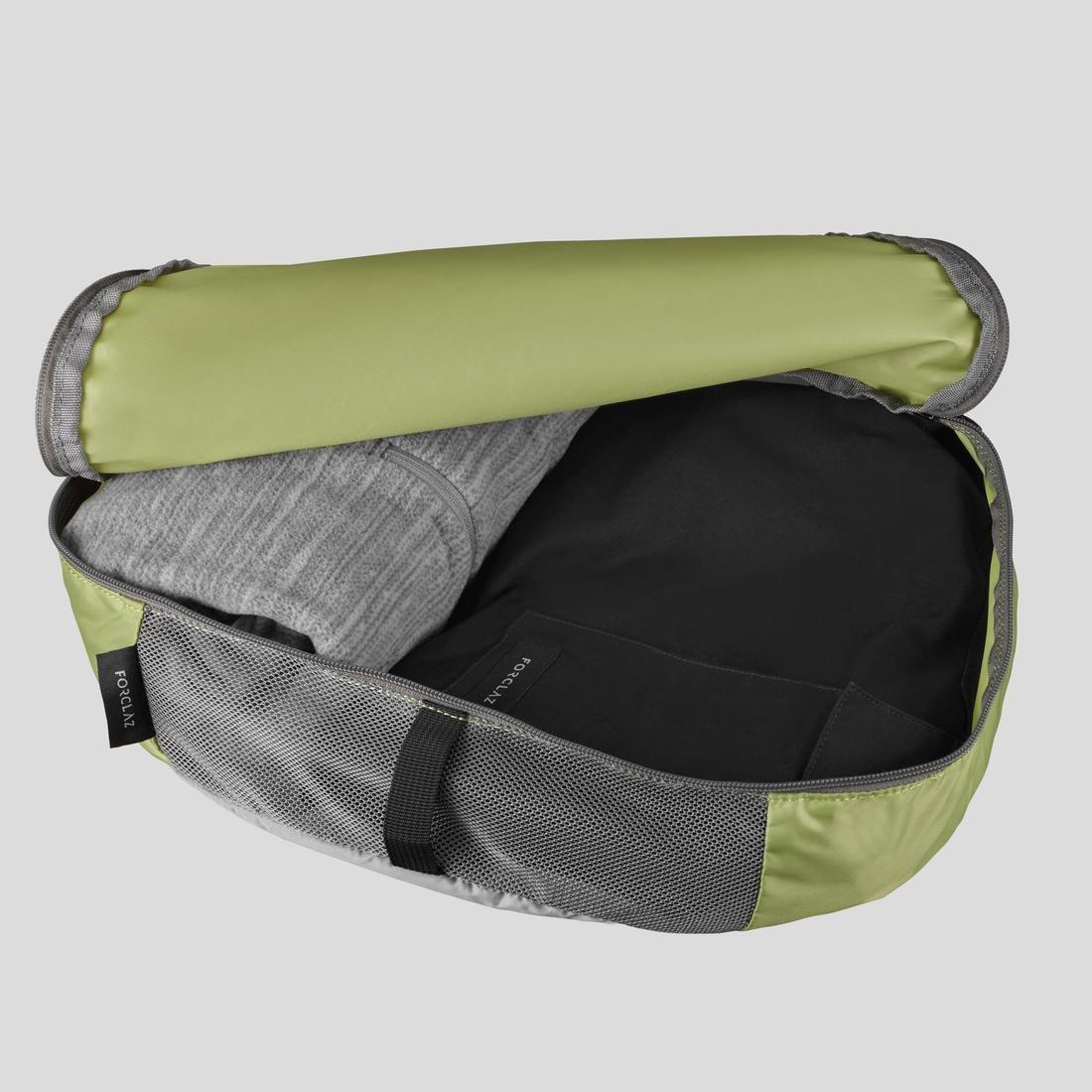 FORCLAZ - Half-Moon Bags For Trek Backpack, Olive Green