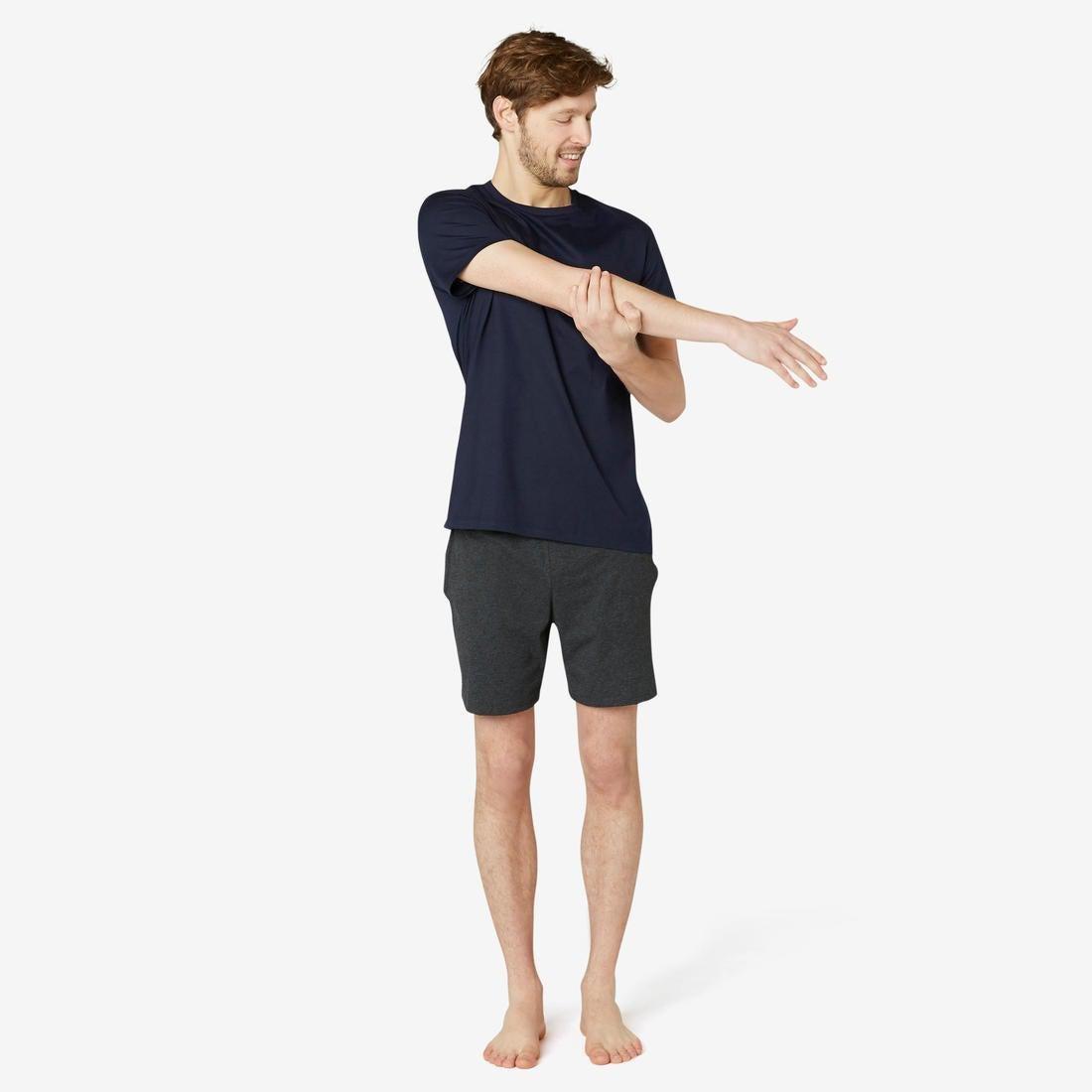 Fitness Pure Cotton T-Shirt Sportee, Black, No Color, large image number 4