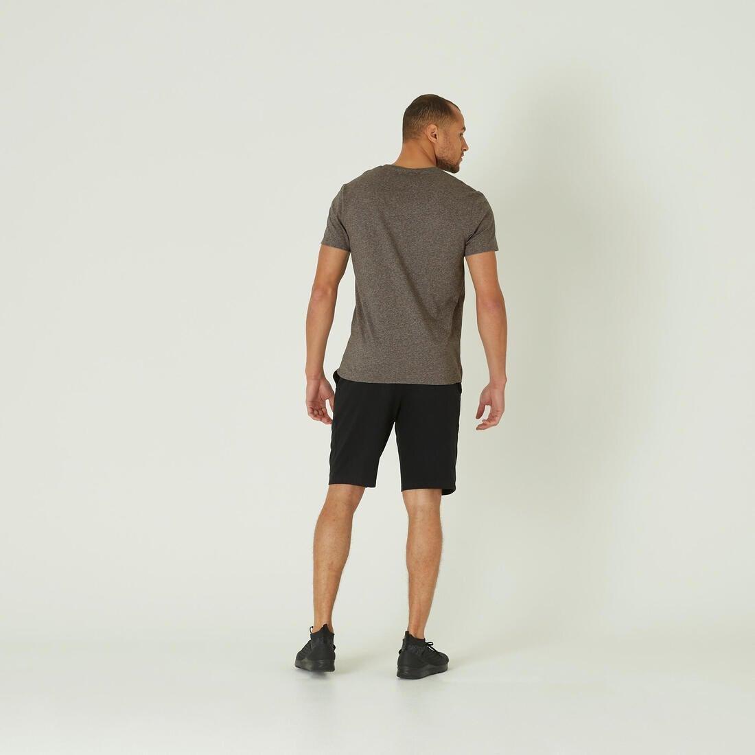 Fitness Pure Cotton T-Shirt Sportee, Black, , large image number 7