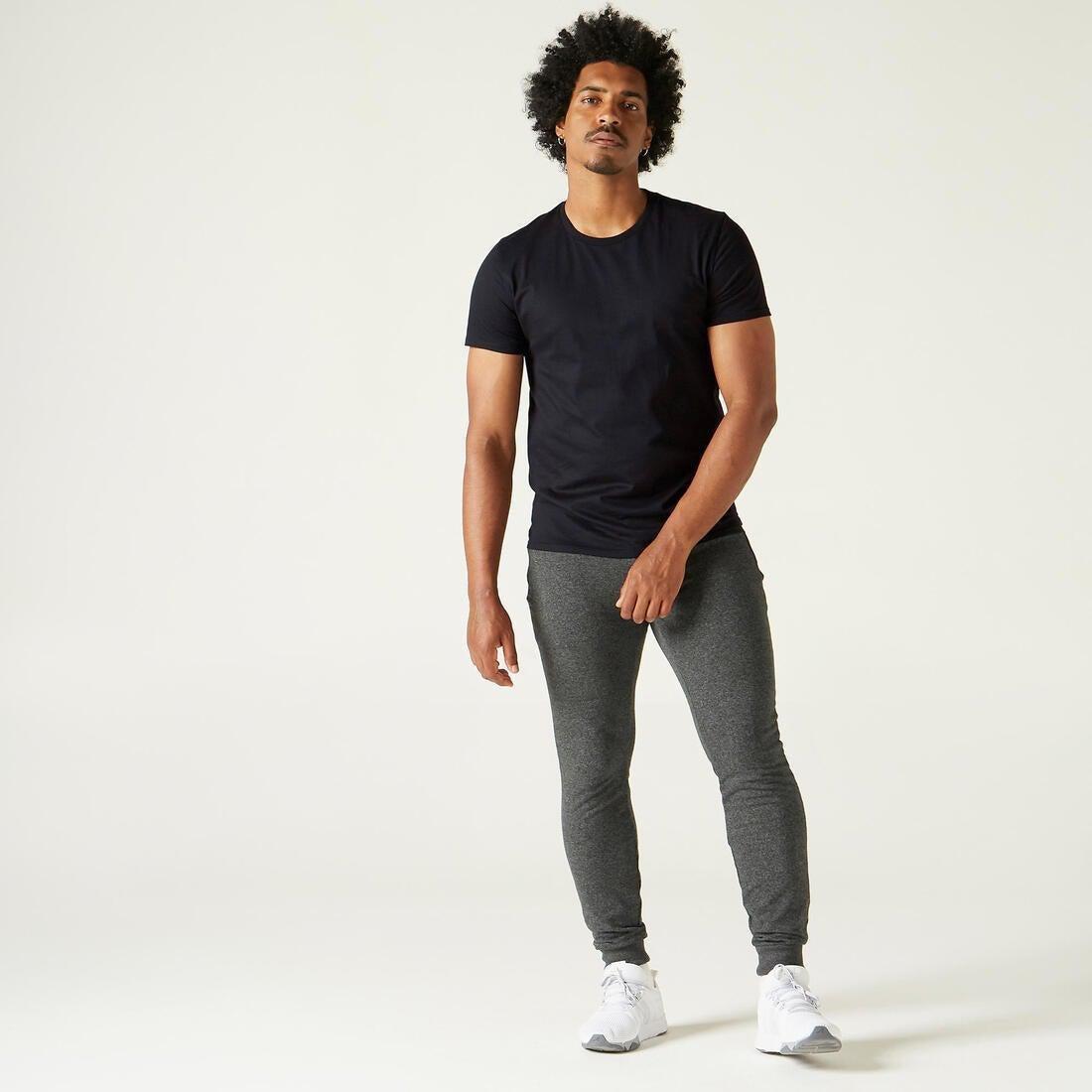Fitness Pure Cotton T-Shirt Sportee, Black, , large image number 11