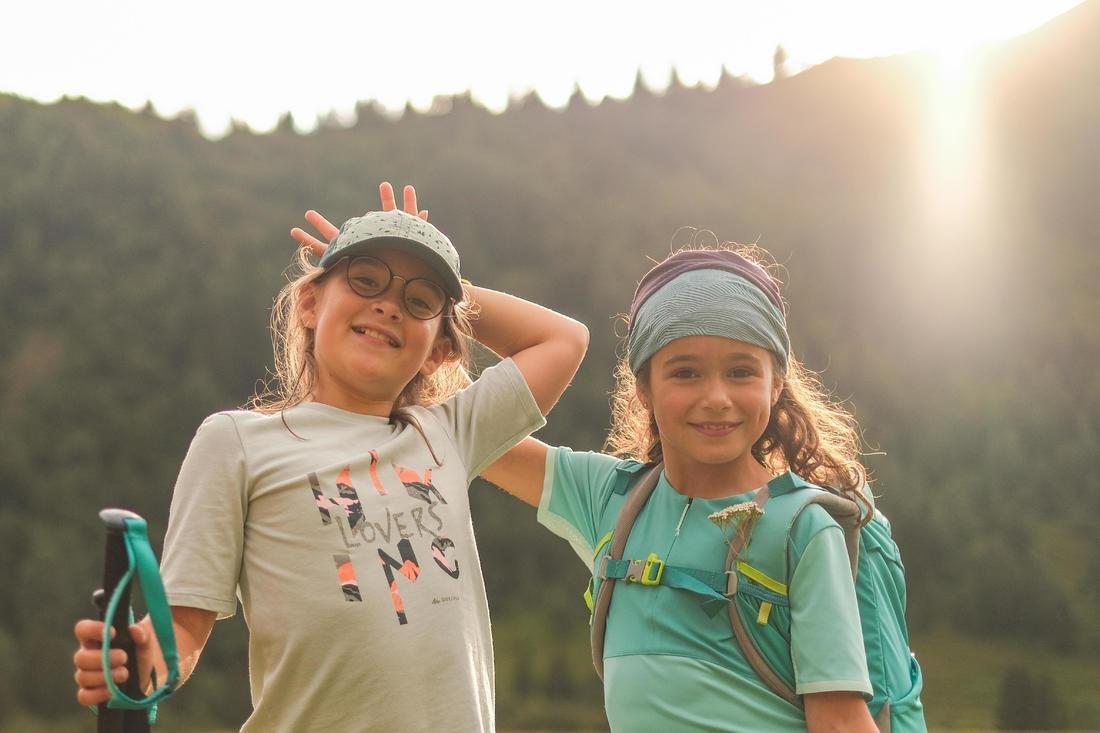 Kids' Outdoor Headband, Blue, No Color, large image number 4