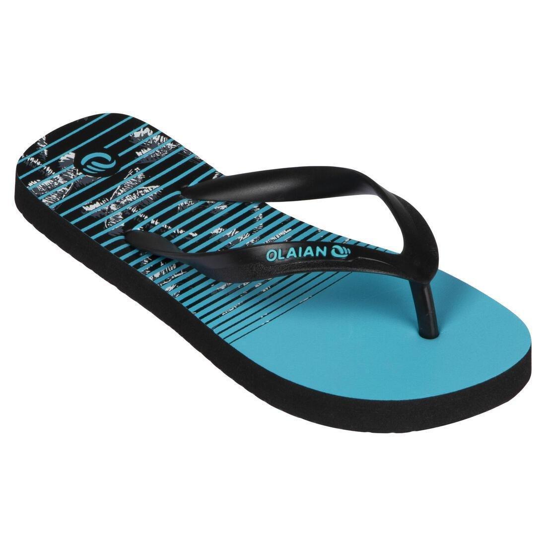 To 100 Print CelticJunior Flip-Flops, Galaxy Blue, , large image number 1