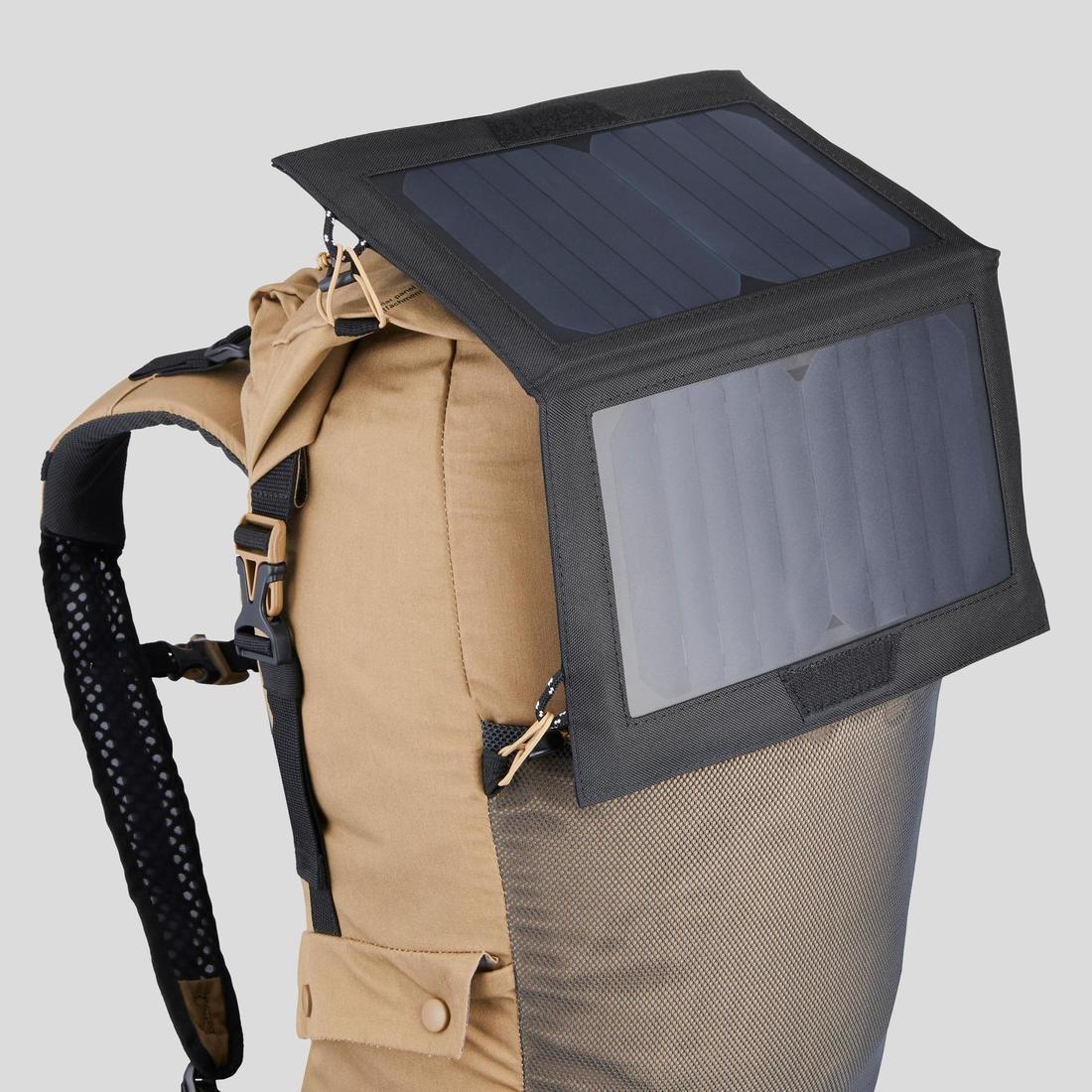 Ventilated Anti-Sand Backpack, Brown, No Color, large image number 8