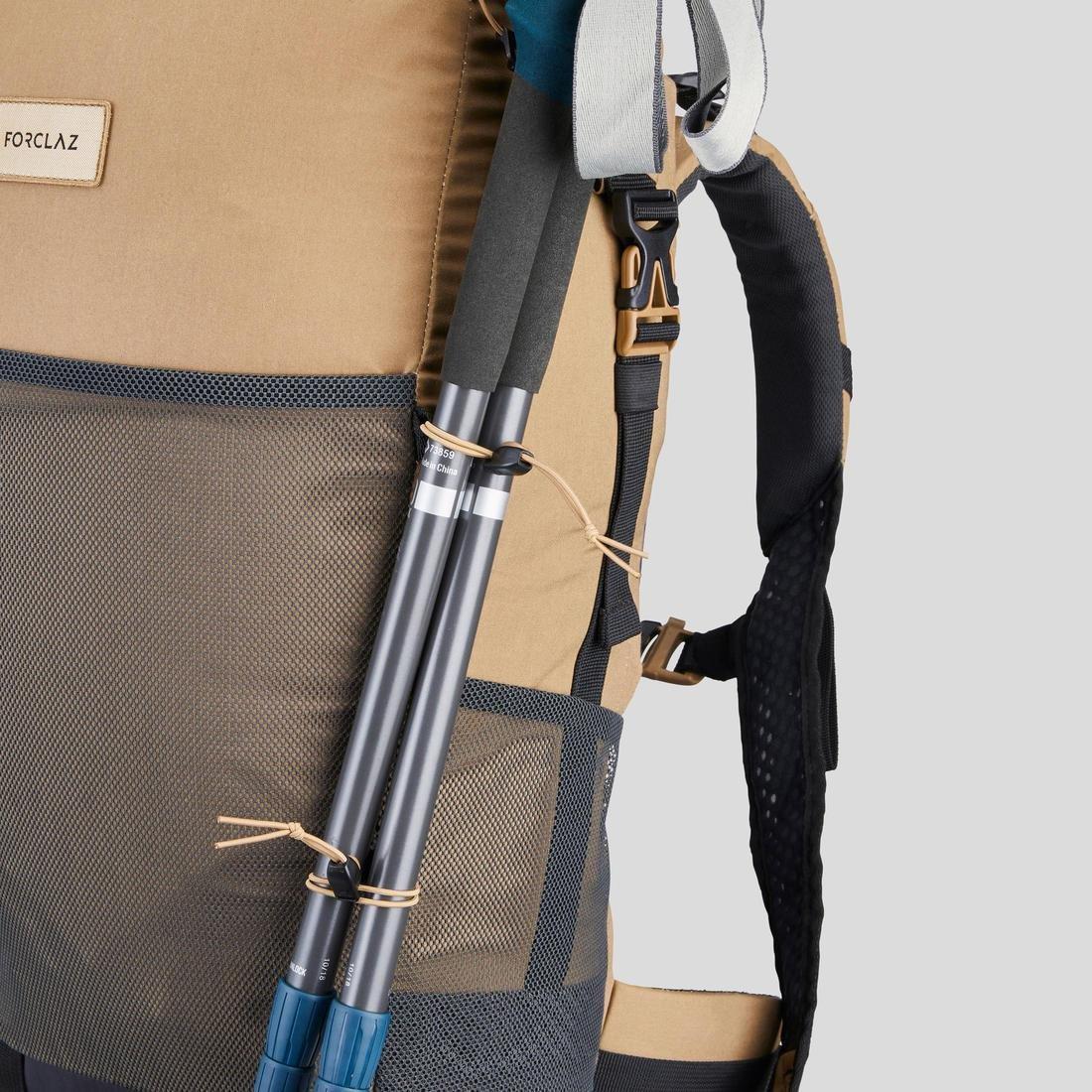 Ventilated Anti-Sand Backpack, Brown, No Color, large image number 9