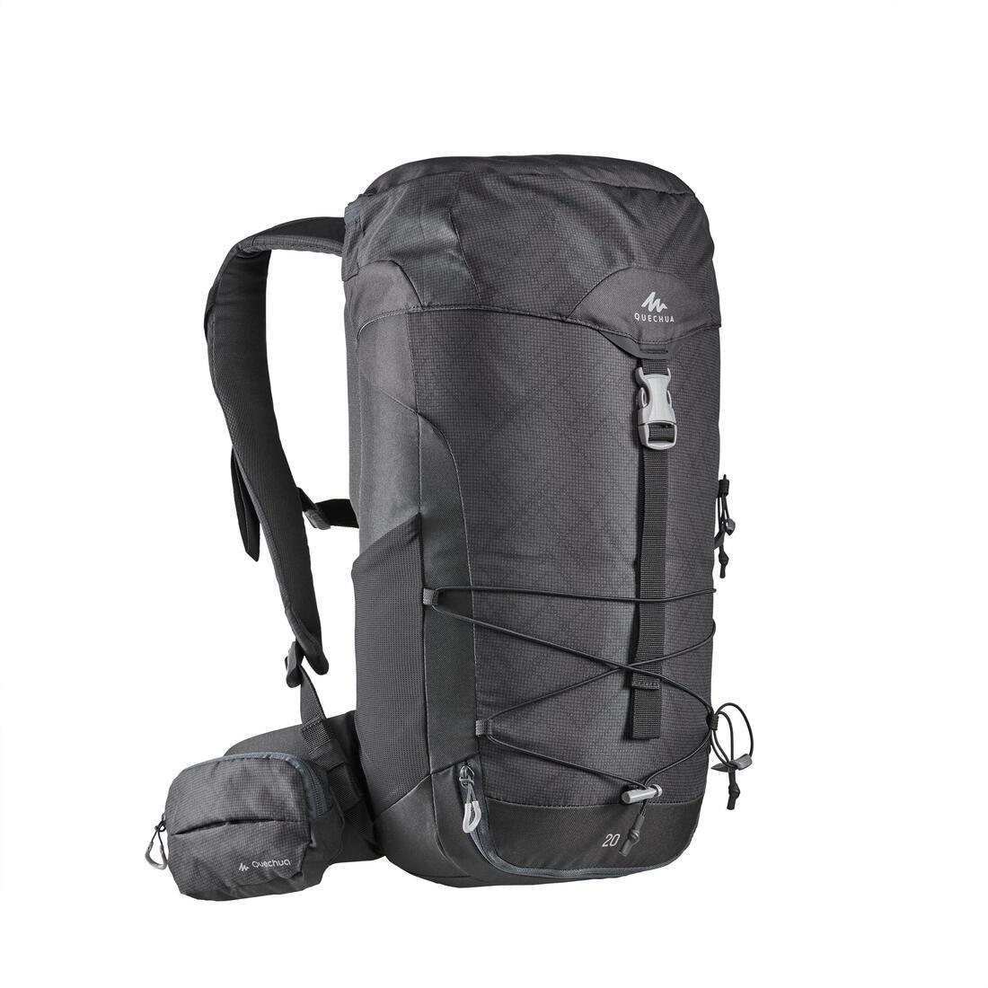 Mountain Walking Rucksack - Mh100 , Carbon Grey, No Color, large image number 0