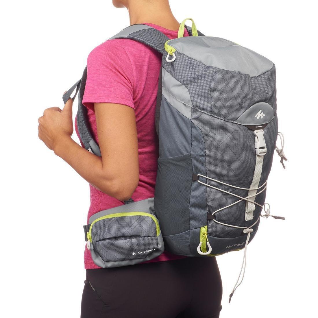 Mountain Walking Rucksack - Mh100 , Carbon Grey, No Color, large image number 1