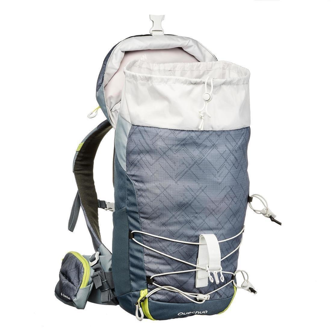 Mountain Walking Rucksack - Mh100 , Carbon Grey, No Color, large image number 3