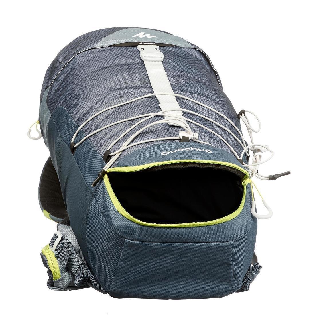 Mountain Walking Rucksack - Mh100 , Carbon Grey, No Color, large image number 6