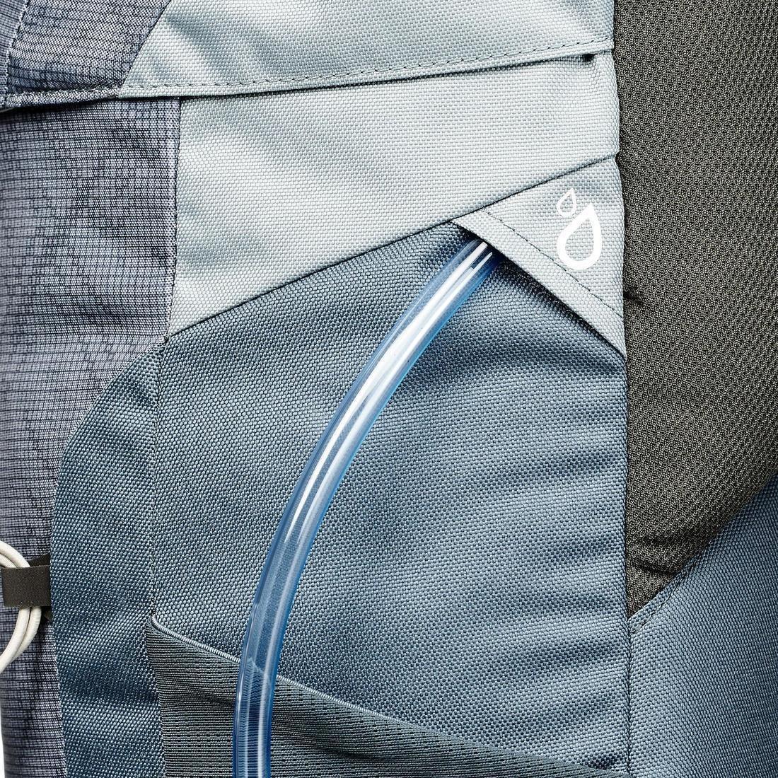 Mountain Walking Rucksack - Mh100 , Carbon Grey, No Color, large image number 11