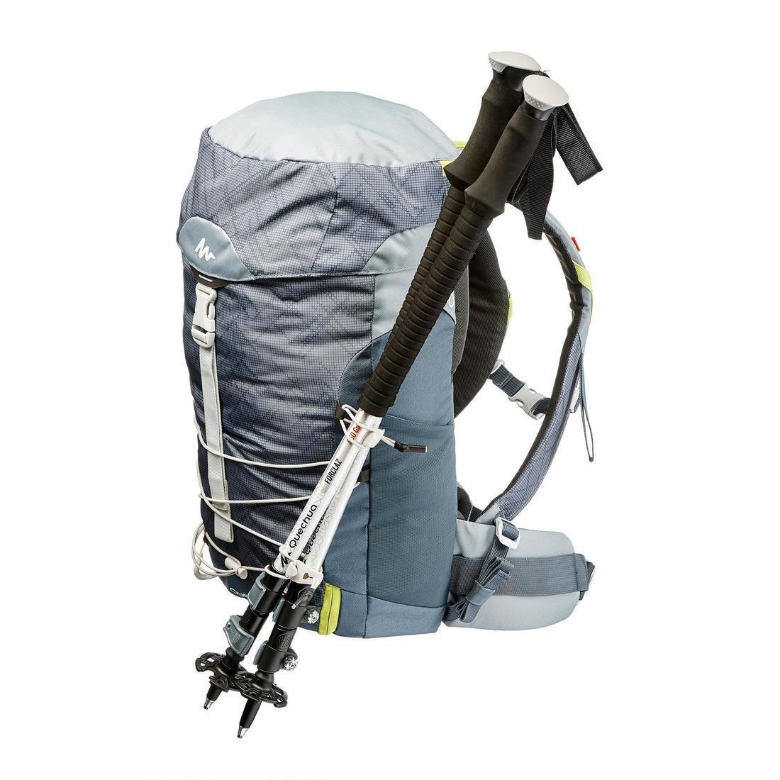 Mountain Walking Rucksack - Mh100 , Carbon Grey, No Color, large image number 12