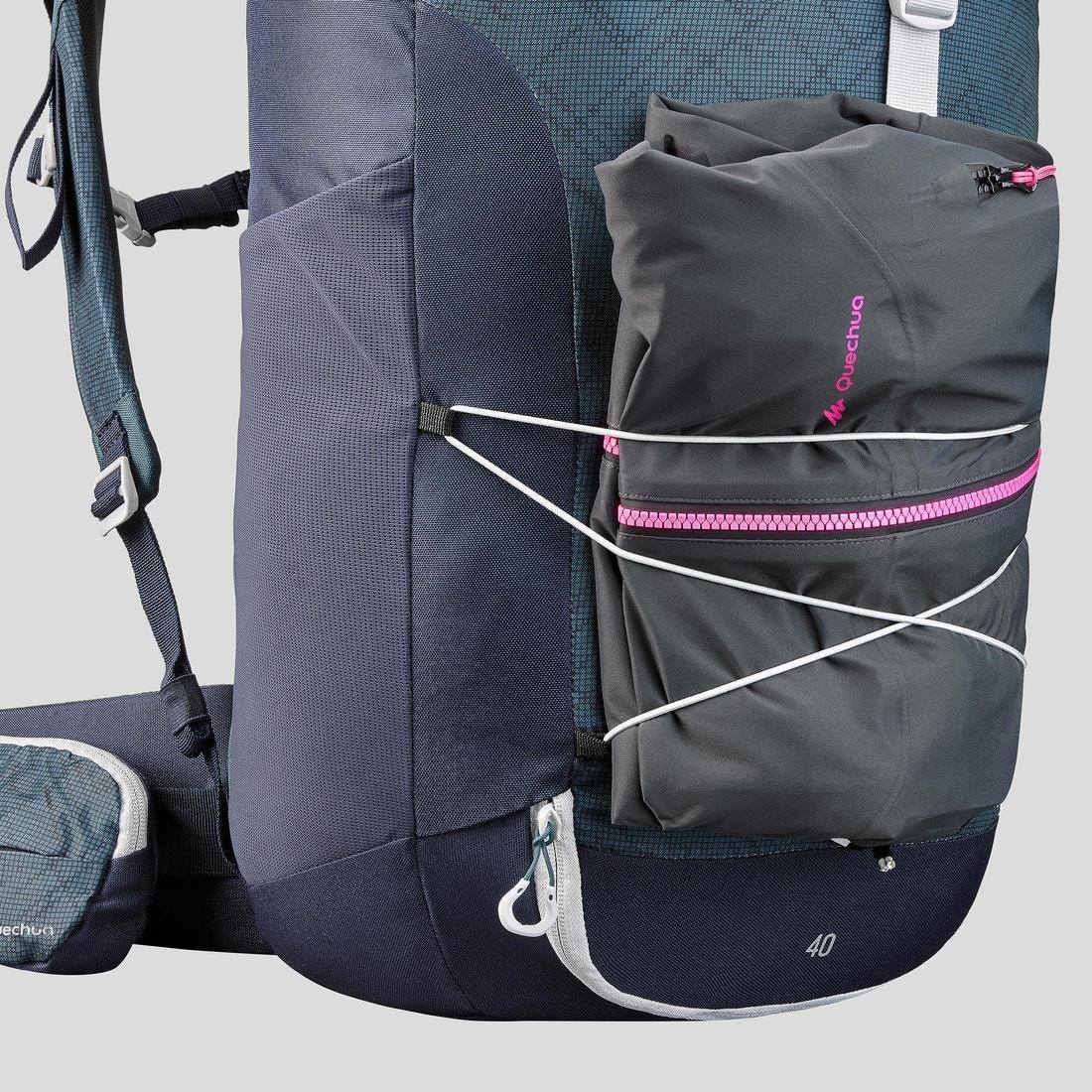 Mountain Walking Rucksack - MH100, Storm Grey, No Color, large image number 4