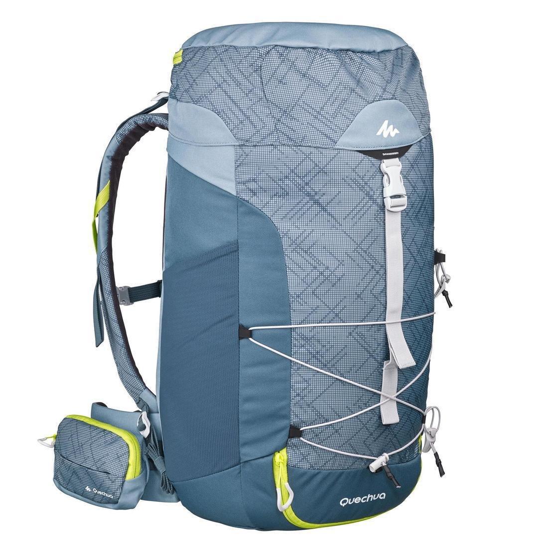 Mountain Walking Rucksack - MH100, Storm Grey, No Color, large image number 9