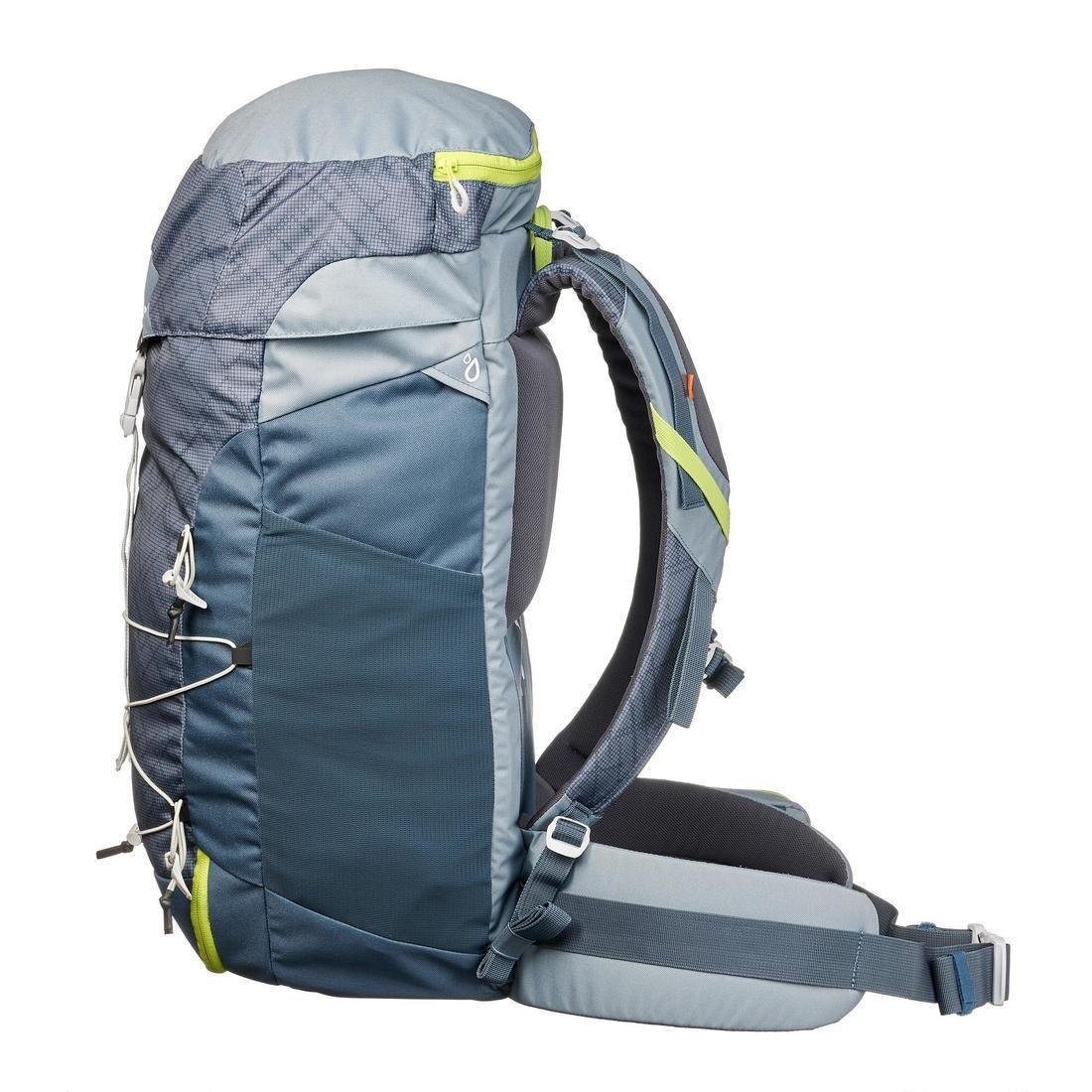 Mountain Walking Rucksack - MH100, Storm Grey, No Color, large image number 11
