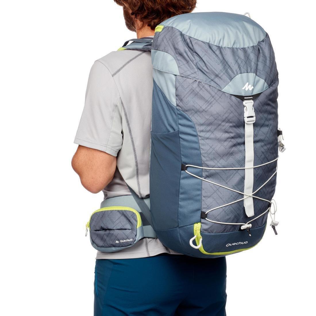 Mountain Walking Rucksack - MH100, Storm Grey, No Color, large image number 14