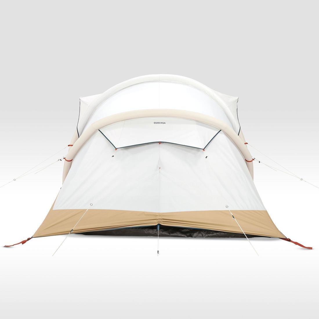 Inflatable Four-Person Tent, Beige, No Color, large image number 7
