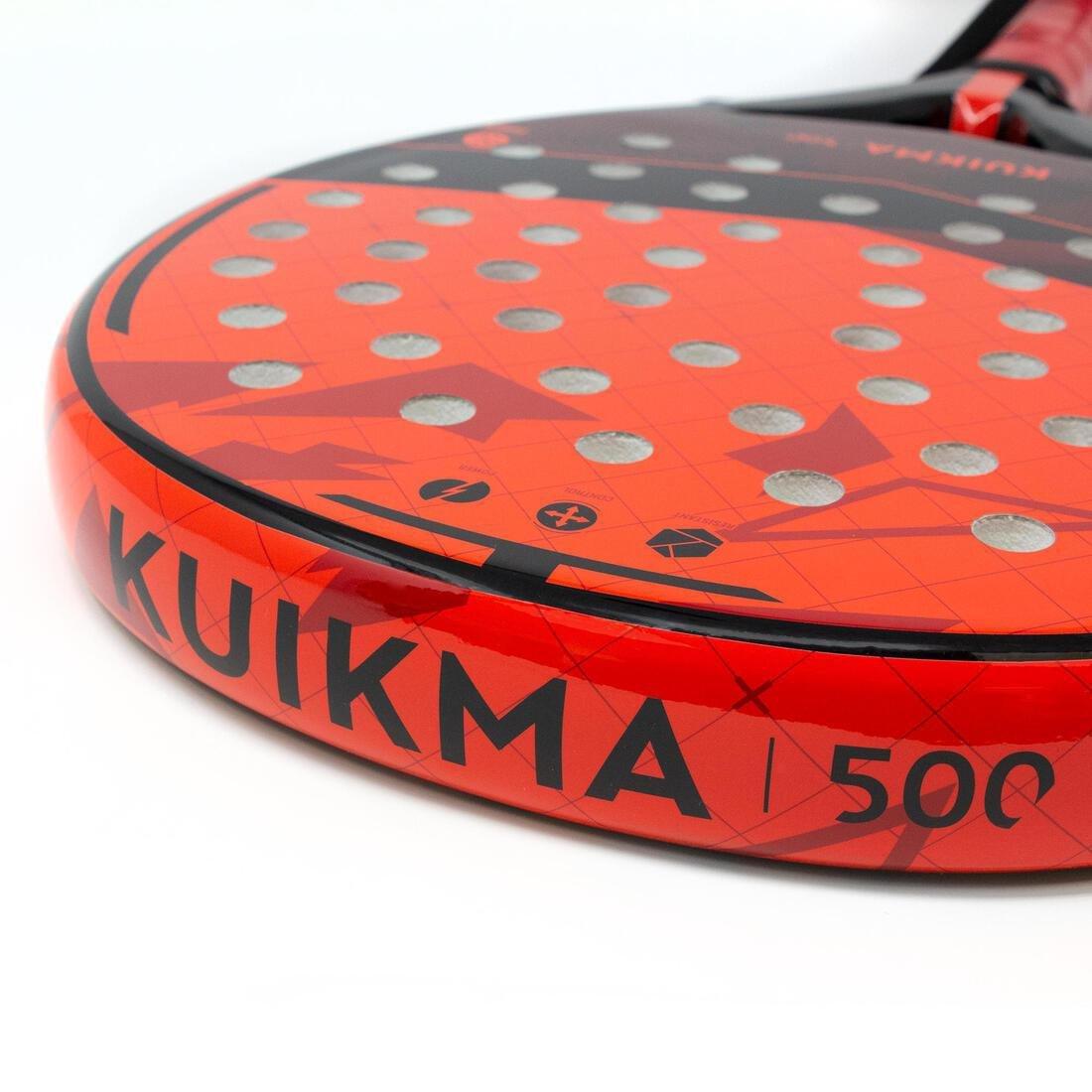 Adult Padel Racket Pr 500, Red, No Color, large image number 4