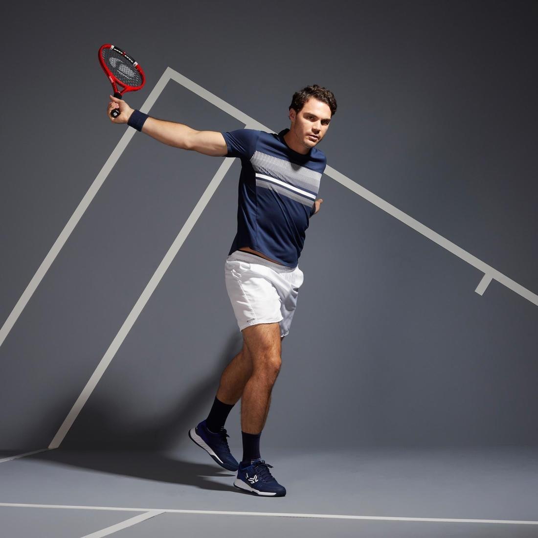 Men's Tennis T-Shirt TTS100, Navy, , large image number 2