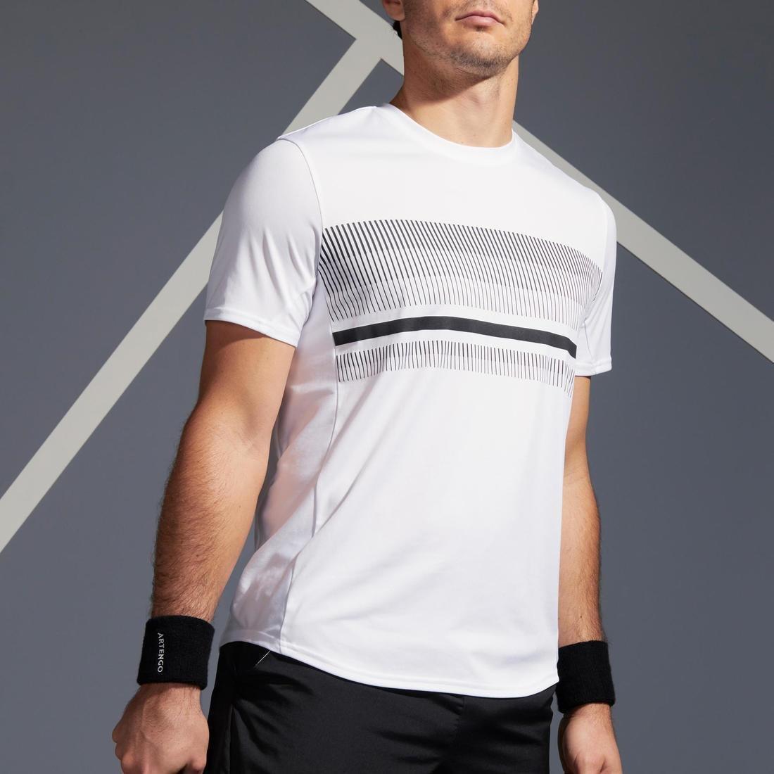 Men's Tennis T-Shirt TTS100, Navy, , large image number 7