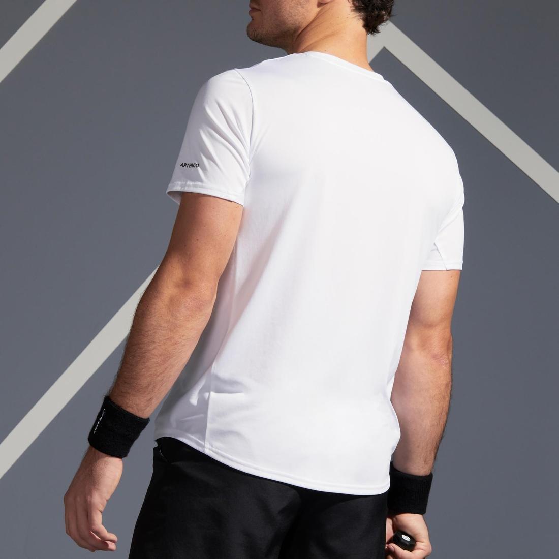 Men's Tennis T-Shirt TTS100, Navy, , large image number 8