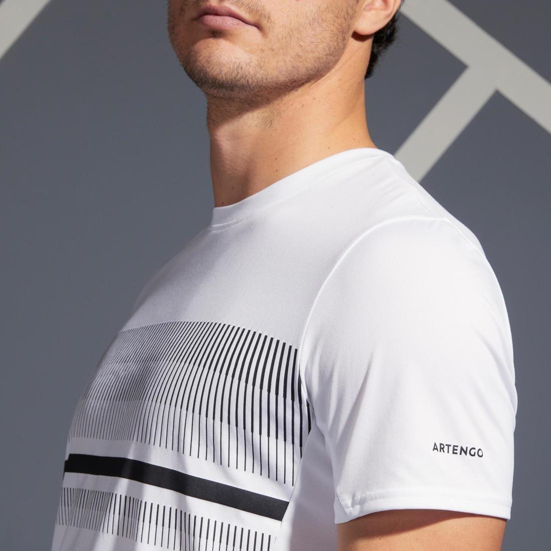 Men's Tennis T-Shirt TTS100, Navy, , large image number 9