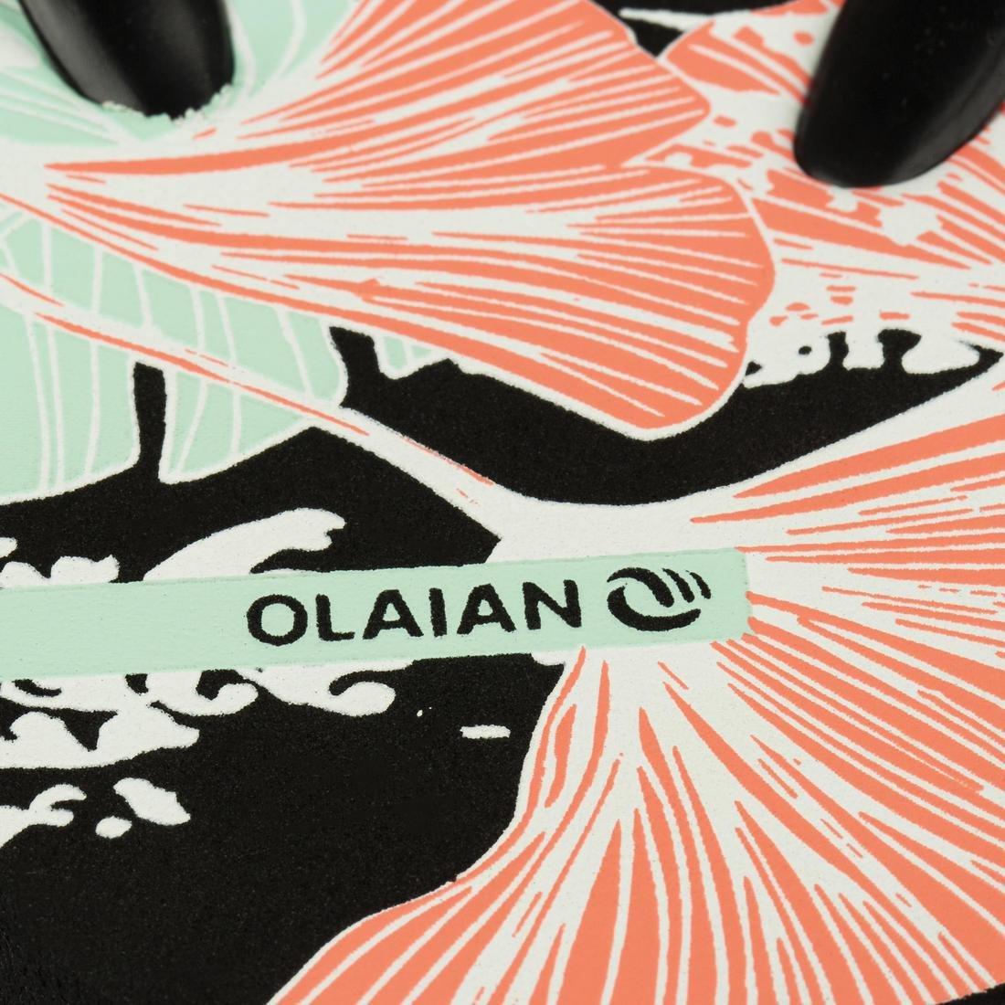 TO100 Print Leo Junior Flip-Flops, Black, No Color, large image number 2