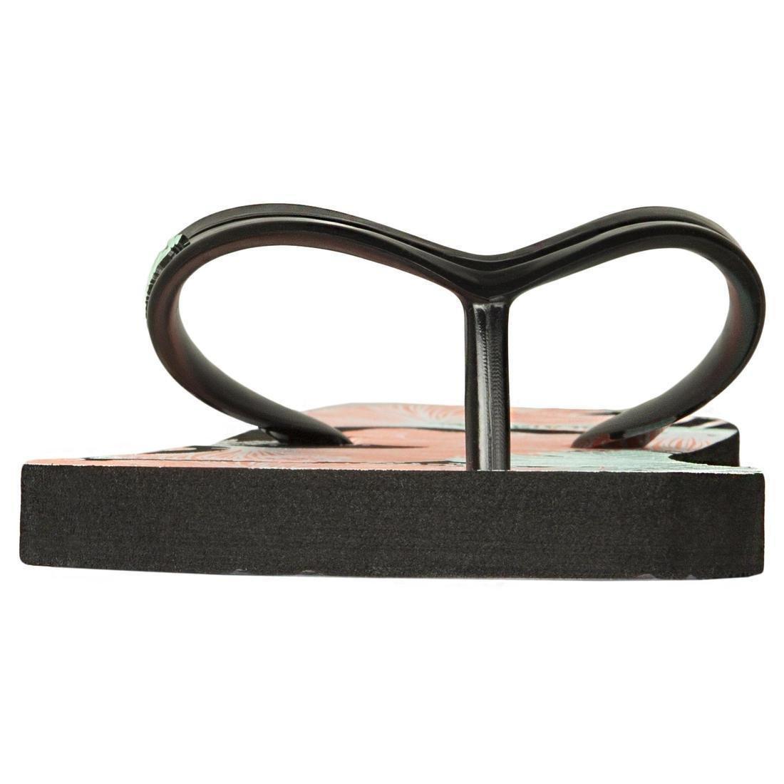 TO100 Print Leo Junior Flip-Flops, Black, No Color, large image number 3
