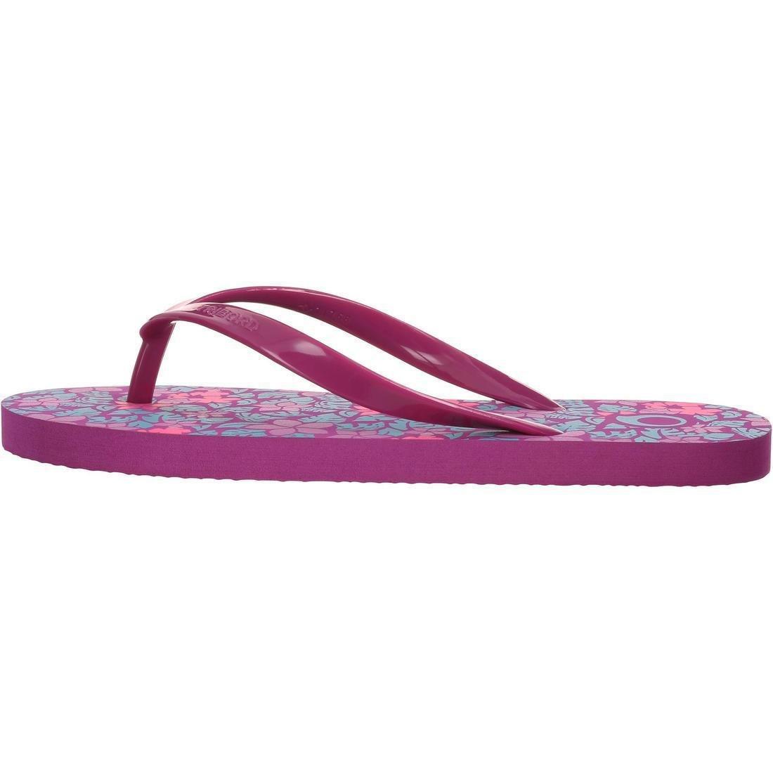 OLAIAN - TO100 Print Leo Junior Flip-Flops, Black