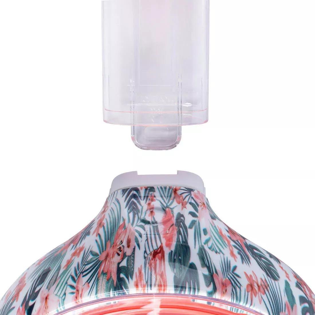 Kids Easybreath Srface Snorkelling Mask, Pink, No Color, large image number 5