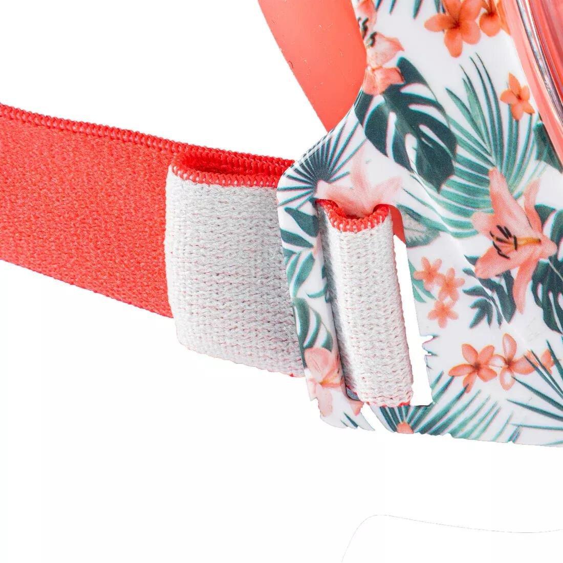 Kids Easybreath Srface Snorkelling Mask, Pink, No Color, large image number 6