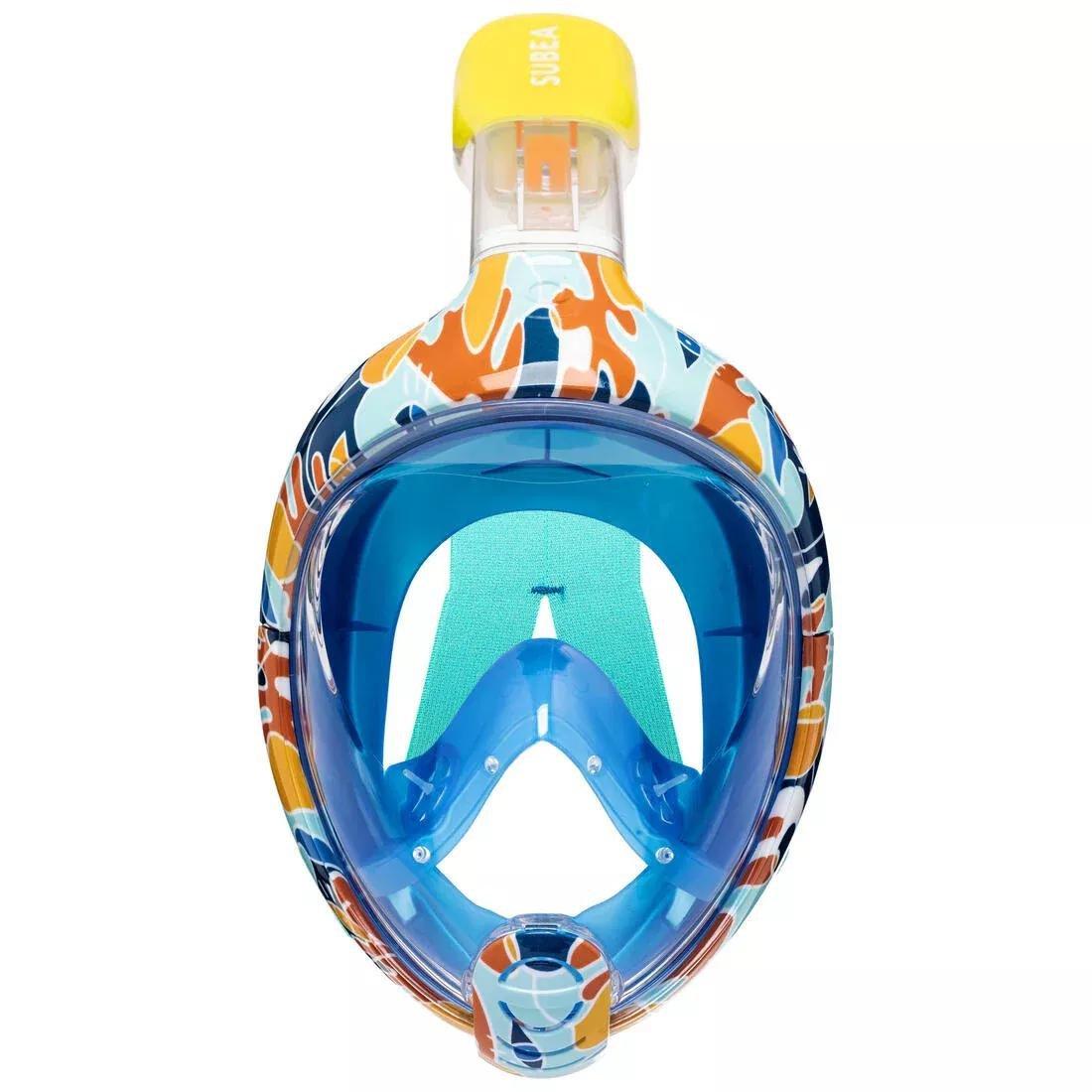 Kids Easybreath Srface Snorkelling Mask, Pink, No Color, large image number 14