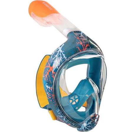 SUBEA - Kids Boys Easybreath Surface Snorkelling Mask, Blue