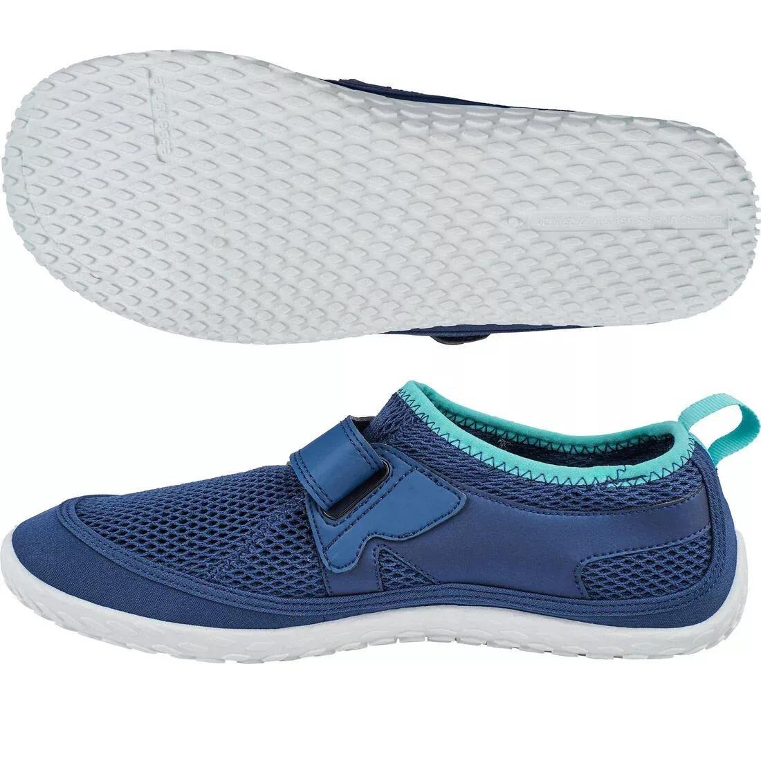 SUBEA - Rip tab Aquashoes for Adults, Aquashoes 500, Deep Navy