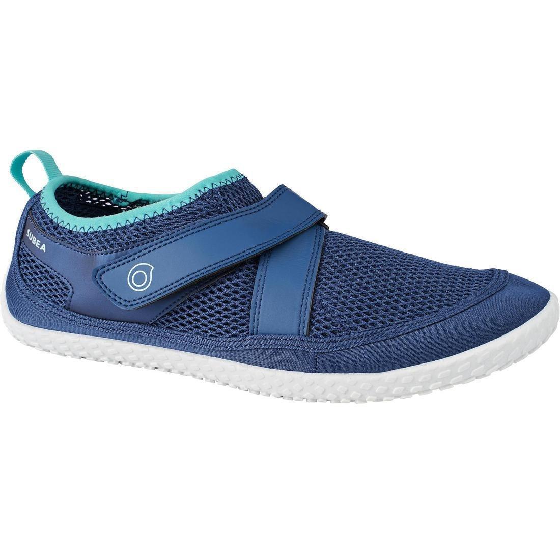 SUBEA - Rip tab Aquashoes for Adults, Aquashoes 500, Deep Navy