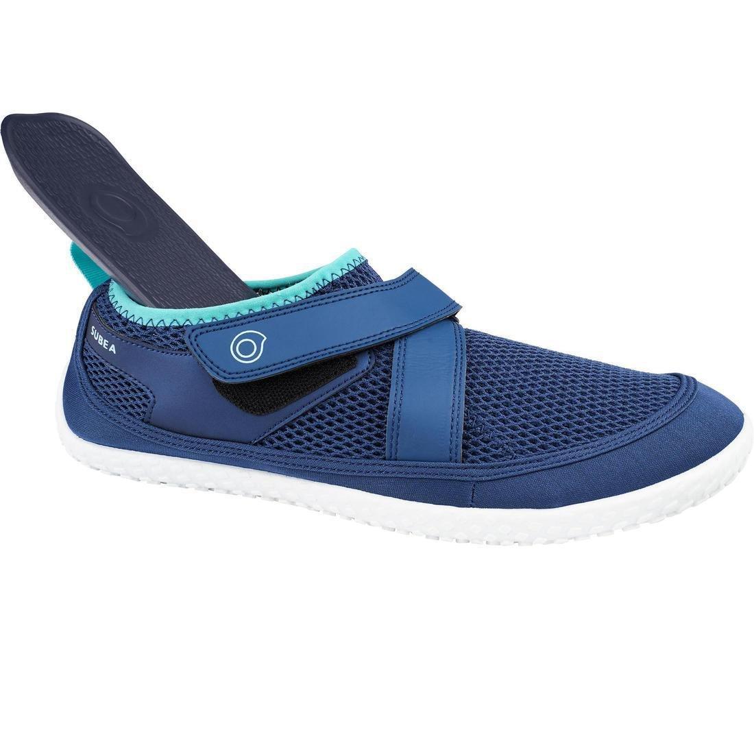 Rip tab Aquashoes for Adults, Aquashoes 500, Deep Navy, , large image number 12
