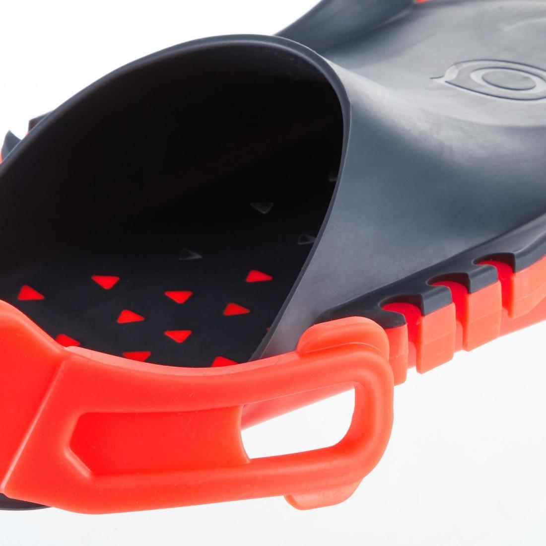 Adult Adjustable Snorkelling Fins - Subea SNK 100, Turquoise, No Color, large image number 11