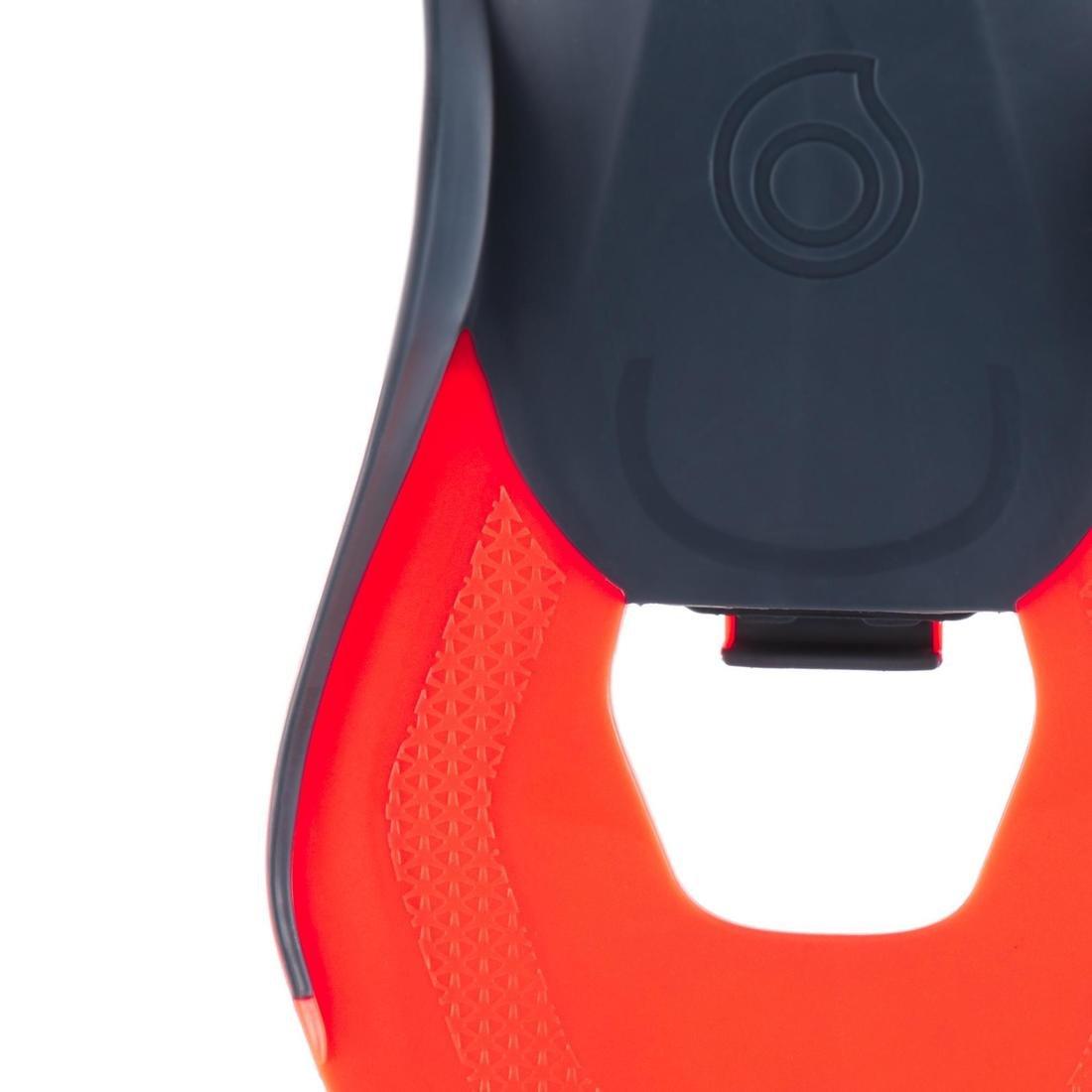 Adult Adjustable Snorkelling Fins - Subea SNK 100, Turquoise, No Color, large image number 14