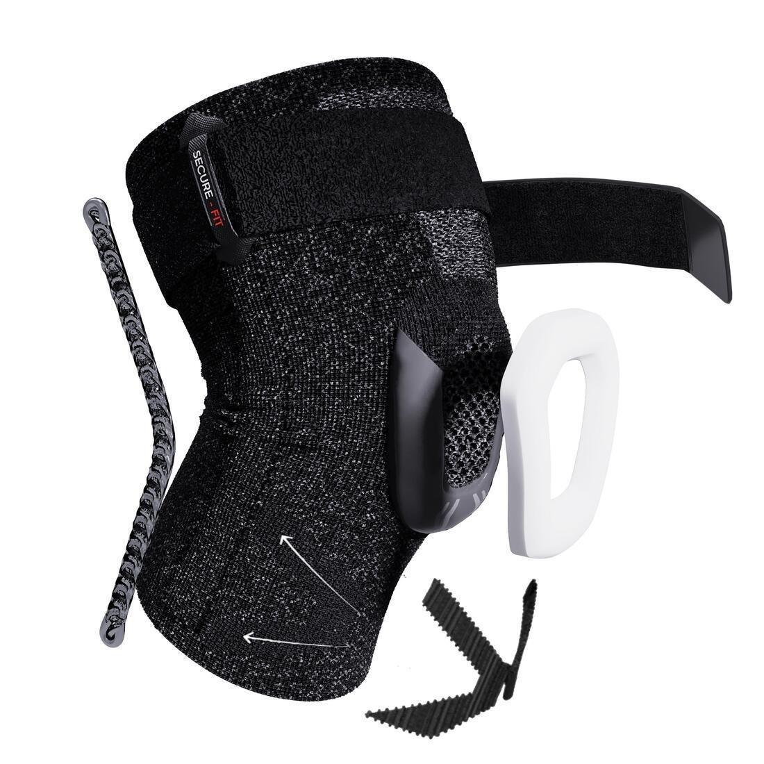 Unisex Knee Ligament Support Strong - 500, Black, No Color, large image number 1