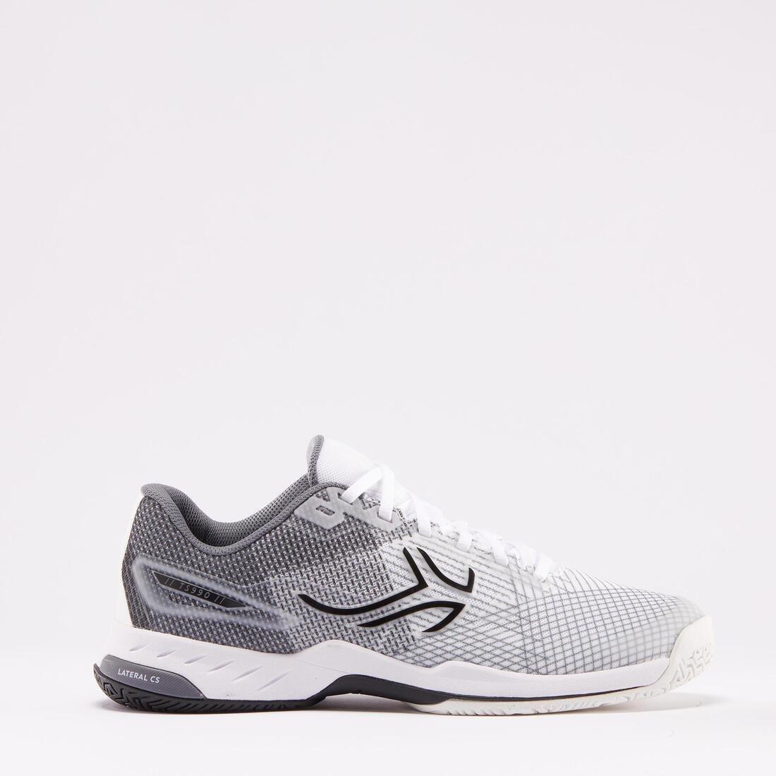 Men's Multi-Court Tennis Shoes TS990, Snow White, No Color, large image number 0