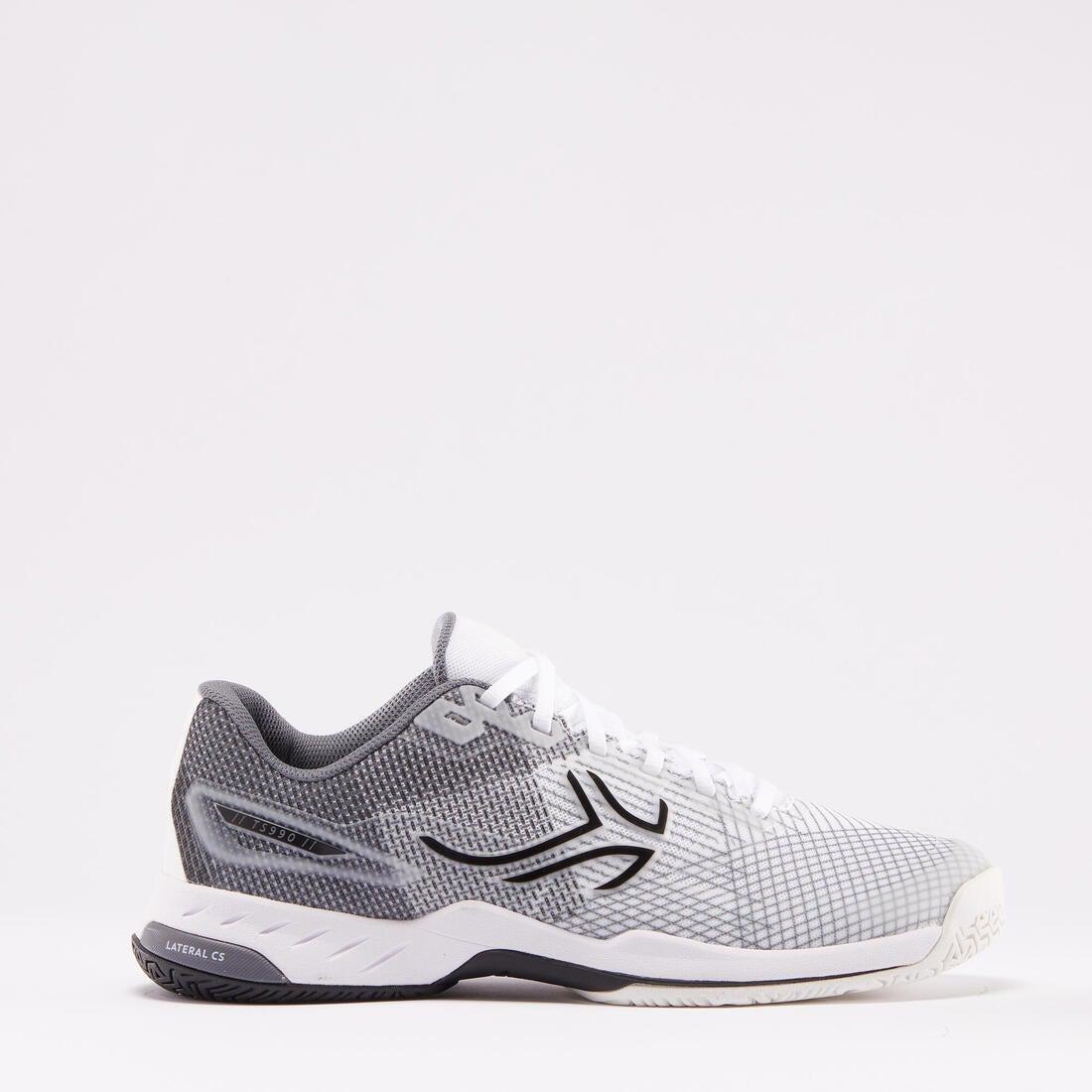 Men's Multi-Court Tennis Shoes TS990, Snow White, No Color, large image number 1