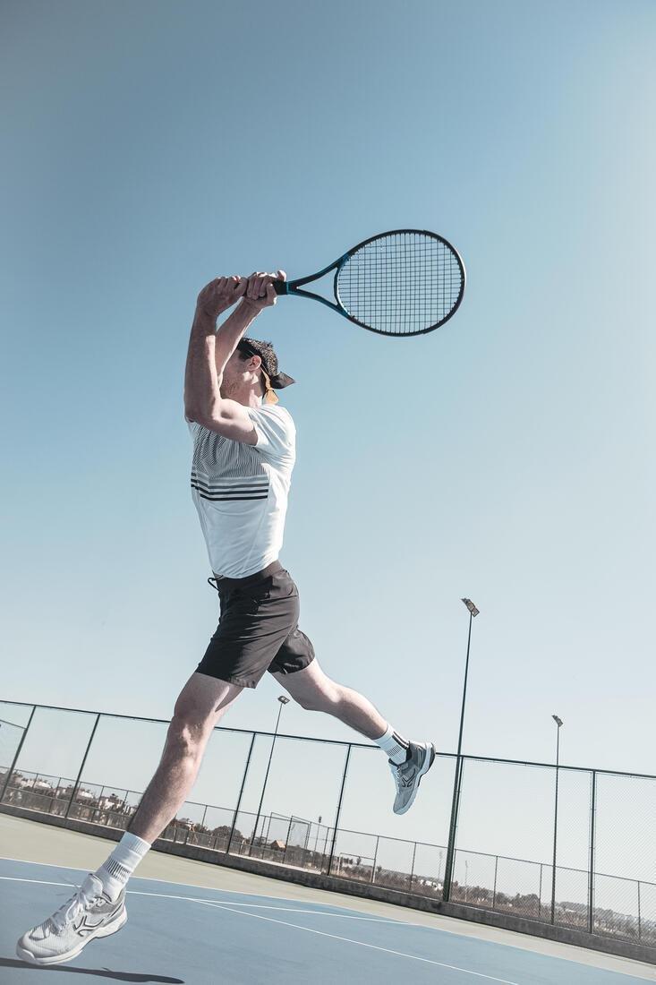 Men's Multi-Court Tennis Shoes TS990, Snow White, No Color, medium