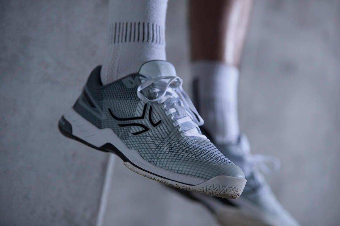 Men's Multi-Court Tennis Shoes TS990, Snow White, No Color, medium