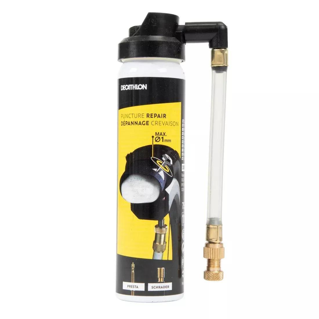 DEFAULT Bike Presta/Schrader Puncture Repair Spray, No Color, large image number 0