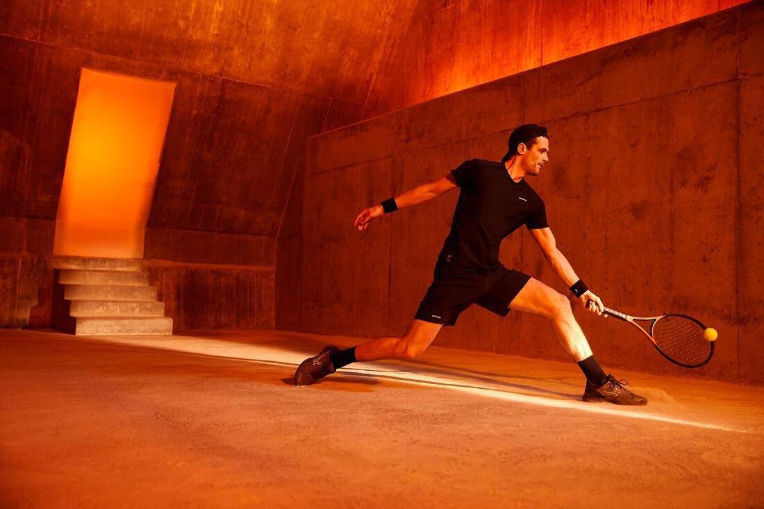 Men Tennis Multicourt Shoes Strong Pro, Grey, No Color, medium