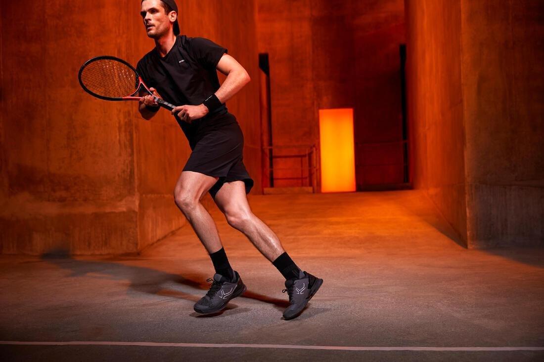 Men Tennis Multicourt Shoes Strong Pro, Grey, No Color, medium