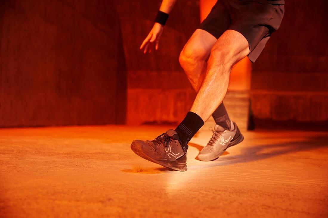 Men Tennis Multicourt Shoes Strong Pro, Grey, No Color, medium