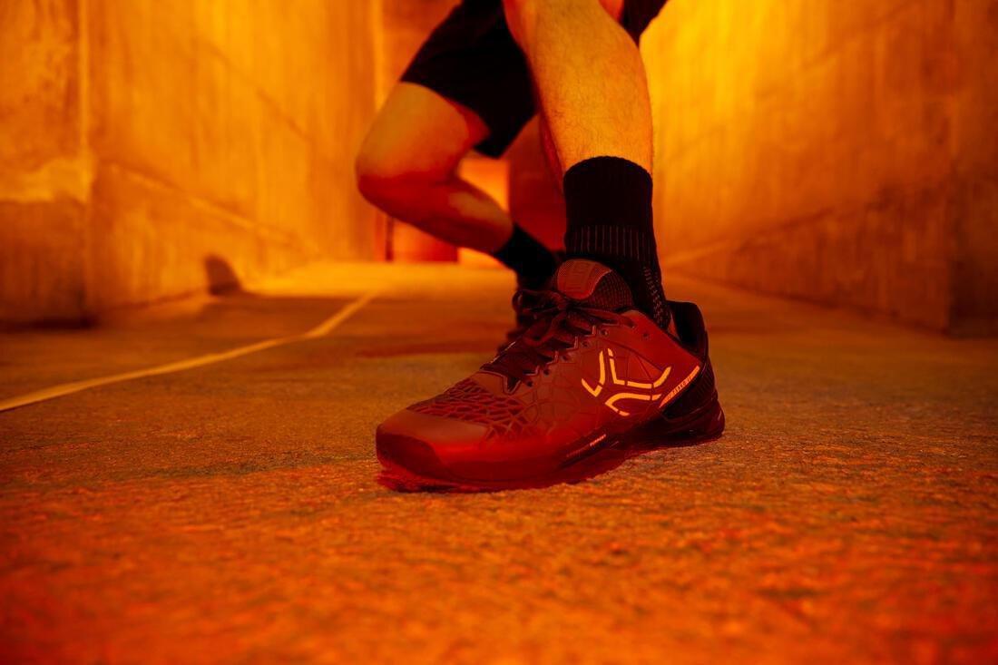 Men Tennis Multicourt Shoes Strong Pro, Grey, No Color, medium