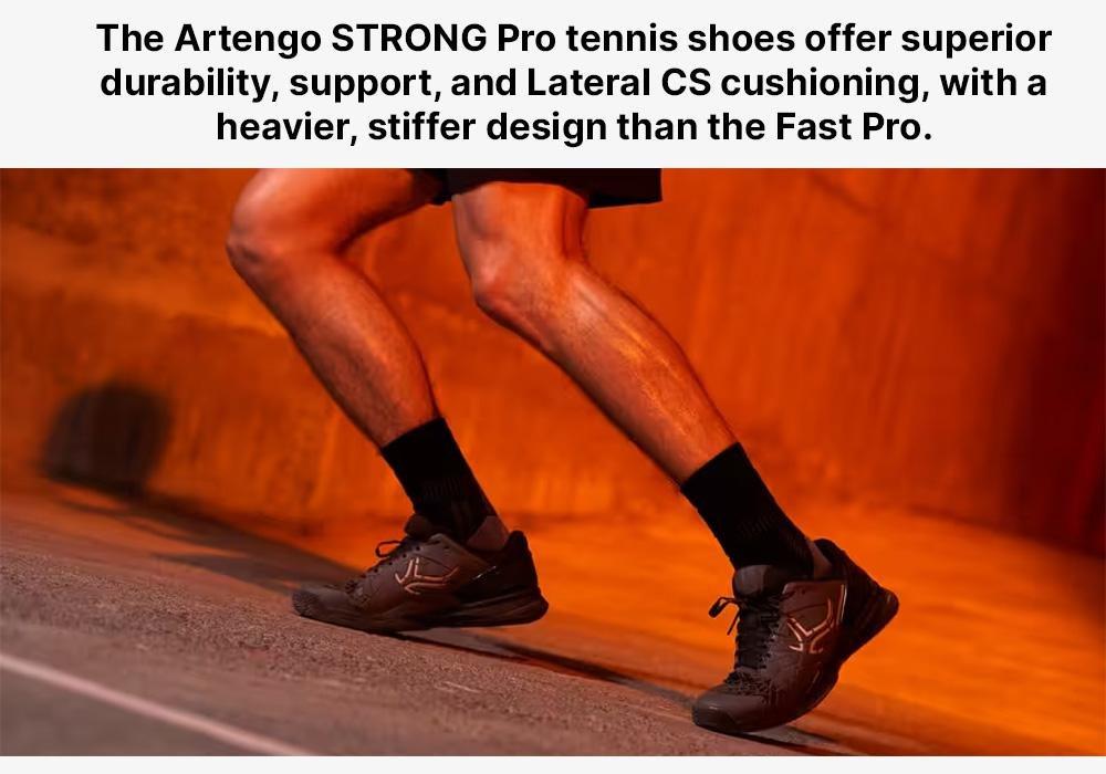 Men Tennis Multicourt Shoes Strong Pro, Grey, No Color, medium