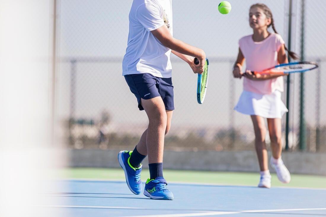 Ts160Kids' Tennis Shoes, Fluo Peach, No Color, large image number 8