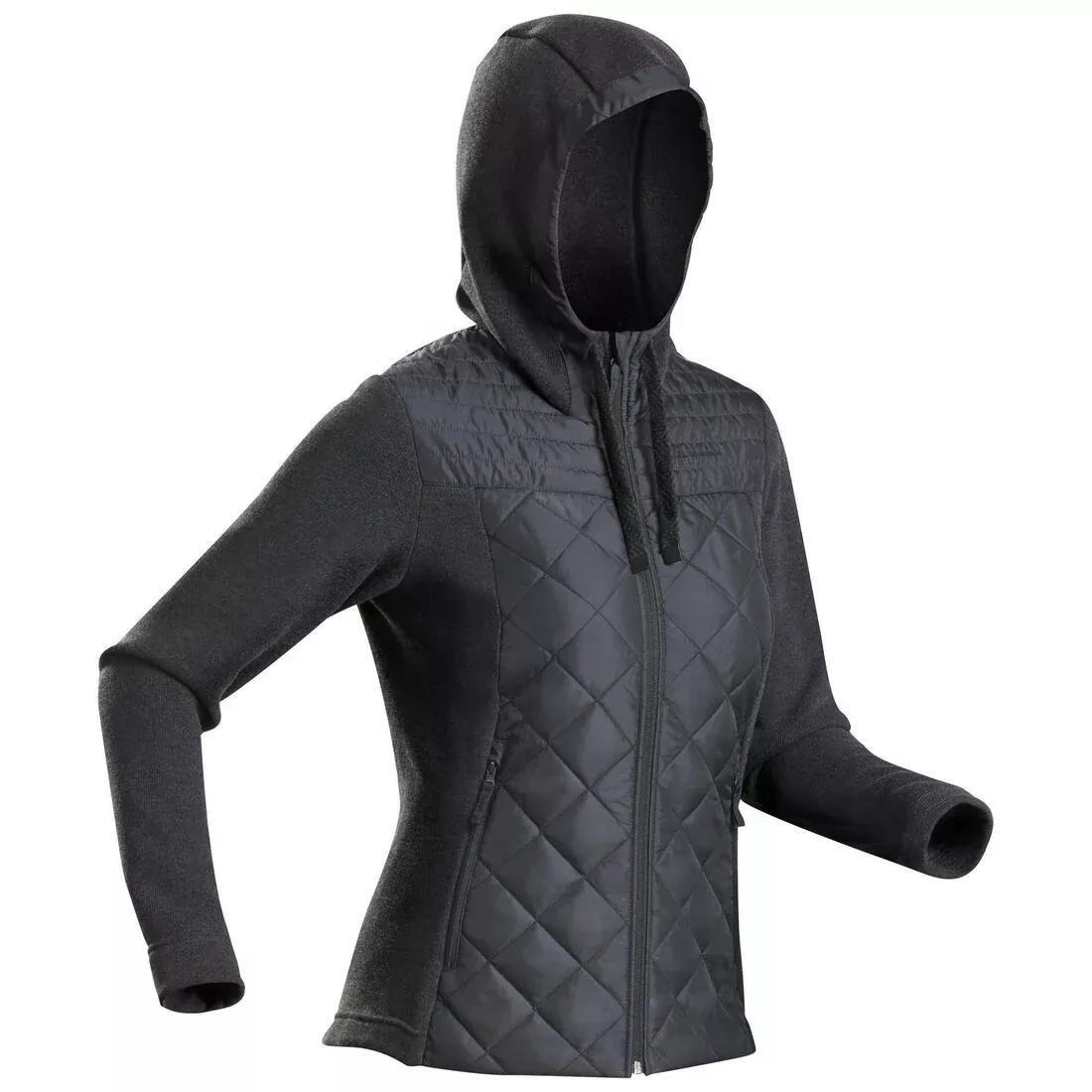 Arpenaz Womens Hiking Pllover, Navy/ Black, No Color, large image number 1