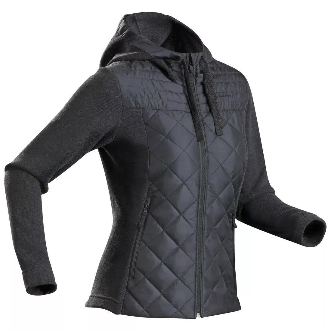 Arpenaz Womens Hiking Pllover, Navy/ Black, No Color, large image number 2